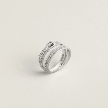 Hermes Etriviere diamond finger ring, midium model