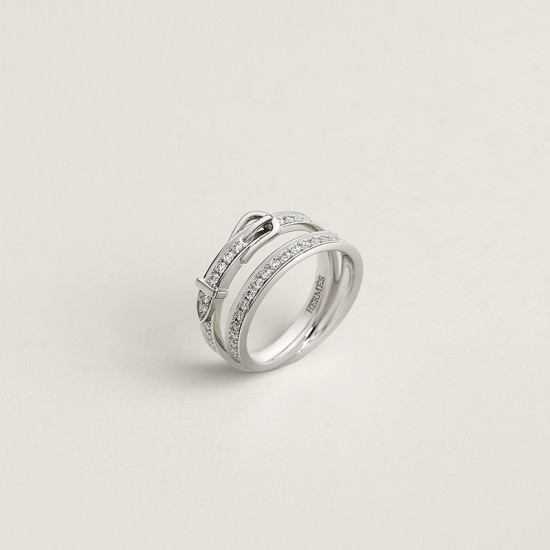 Hermes Etriviere diamond finger ring, midium model Hermes Etriviere diamond finger ring, midium model