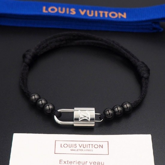 LV black lockit bracelet LV black lockit bracelet