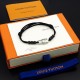 LV black lockit bracelet LV black lockit bracelet