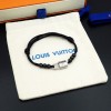 LV black lockit bracelet