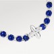 LV Blue crystals bracelet