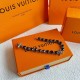 LV Blue crystals bracelet