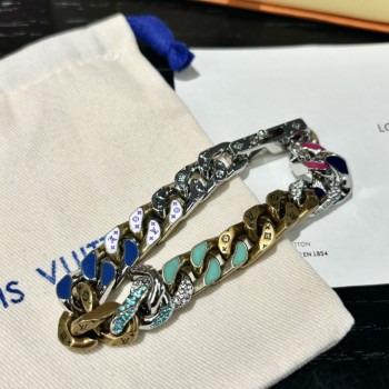 LV Chain links patches color bracelet LV Chain links patches color bracelet