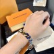 LV Chain links patches color bracelet
