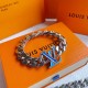 LV Chain logo bracelet