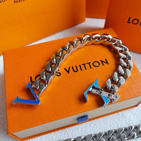 LV Chain logo bracelet