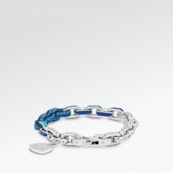 LVxYK Paradise chain blue bracelet