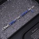 LVxYK Paradise chain color blue bracelet