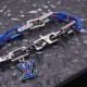 LVxYK Paradise chain color blue bracelet
