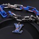 LVxYK Paradise chain color blue bracelet