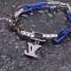 LVxYK Paradise chain color blue bracelet