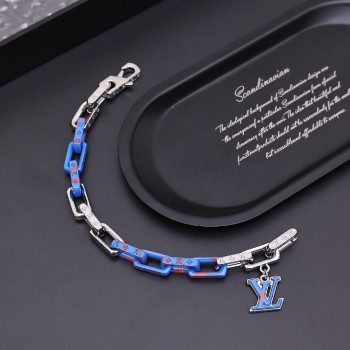 LVxYK Paradise chain color blue bracelet LVxYK Paradise chain color blue bracelet