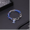 LVxYK Paradise chain color blue bracelet