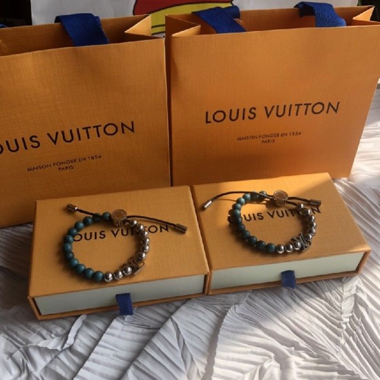 LV Monogram beads bracelet No.1 LV Monogram beads bracelet No.1