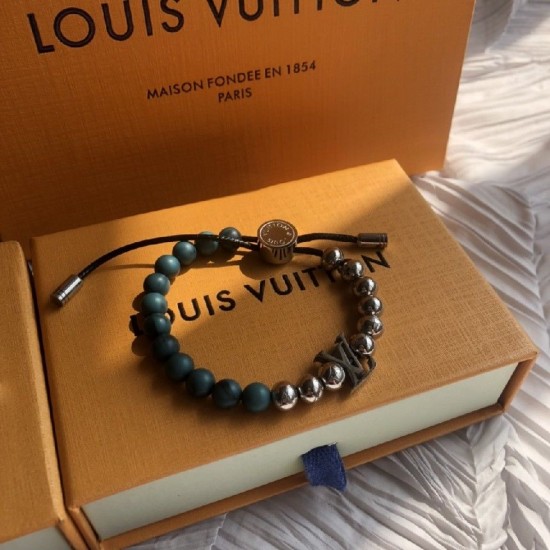 LV Monogram beads bracelet No.1 LV Monogram beads bracelet No.1