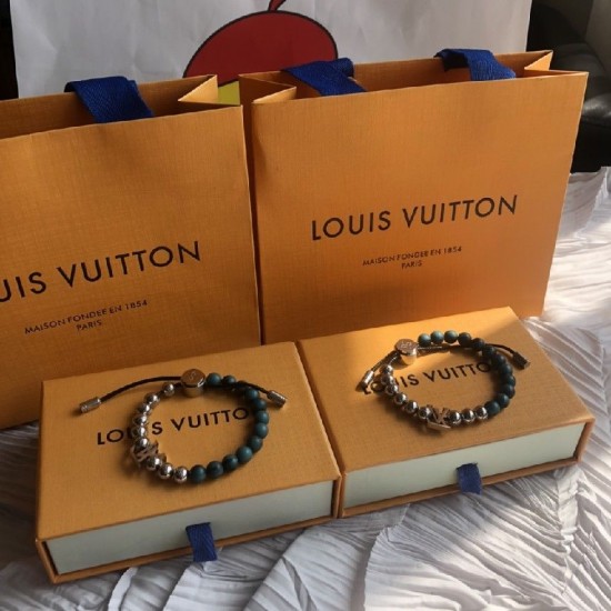 LV Monogram beads bracelet No.1 LV Monogram beads bracelet No.1