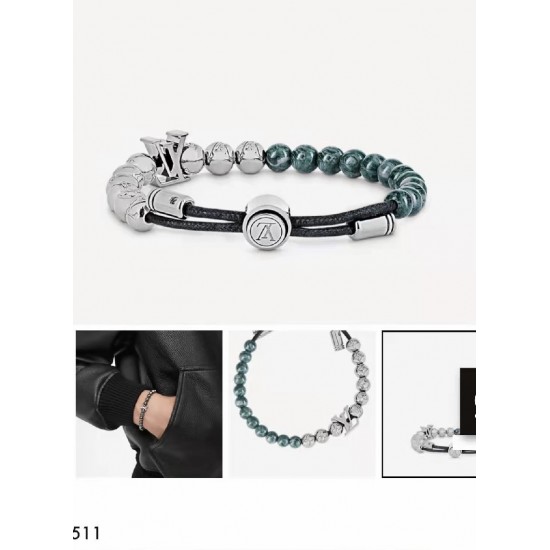 LV Monogram beads bracelet No.2 LV Monogram beads bracelet No.2