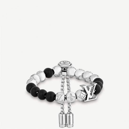 LV Monogram beads bracelet No.3 LV Monogram beads bracelet No.3