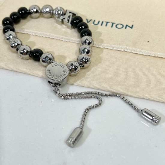 LV Monogram beads bracelet No.3 LV Monogram beads bracelet No.3