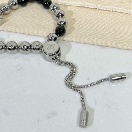 LV Monogram beads bracelet No.3 LV Monogram beads bracelet No.3