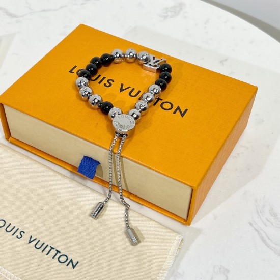 LV Monogram beads bracelet No.3 LV Monogram beads bracelet No.3
