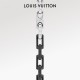 LV Monogram chain black rose gold necklace LV Monogram chain black rose gold necklace