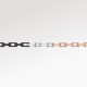 LV Monogram chain black rose gold necklace LV Monogram chain black rose gold necklace