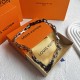 LV Monogram chain black rose gold necklace LV Monogram chain black rose gold necklace