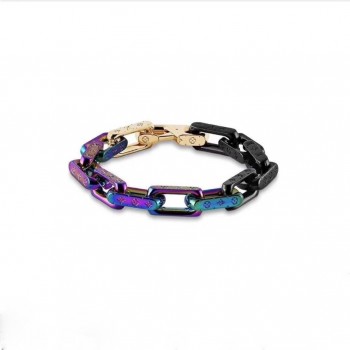 LV Monogram chain color bracelet