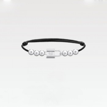 LV silver lockit bracelet