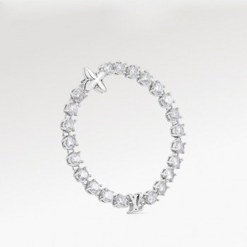 LV White crystals bracelet