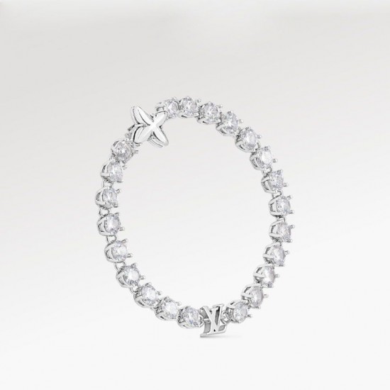 LV White crystals bracelet LV White crystals bracelet