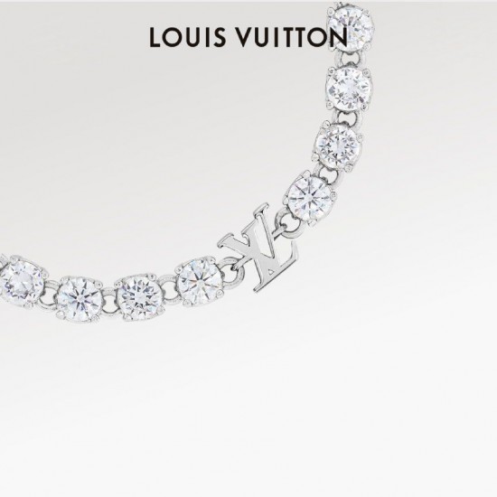 LV White crystals bracelet LV White crystals bracelet