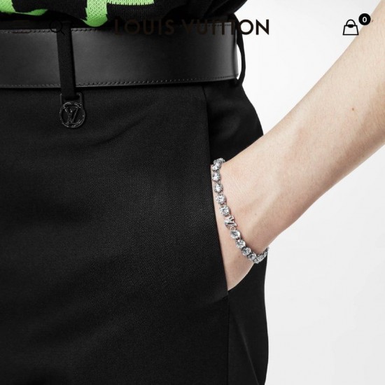 LV White crystals bracelet LV White crystals bracelet