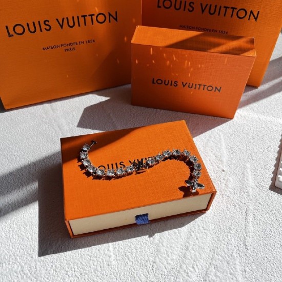 LV White crystals bracelet LV White crystals bracelet