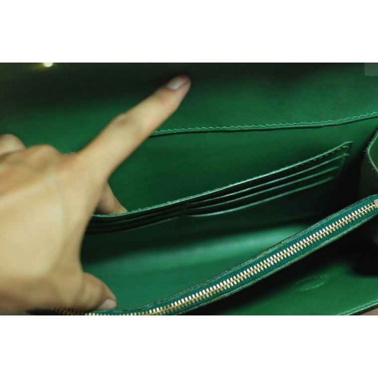 With instruction - Laser cut Acrylic template, leather clutch pattern, A-101