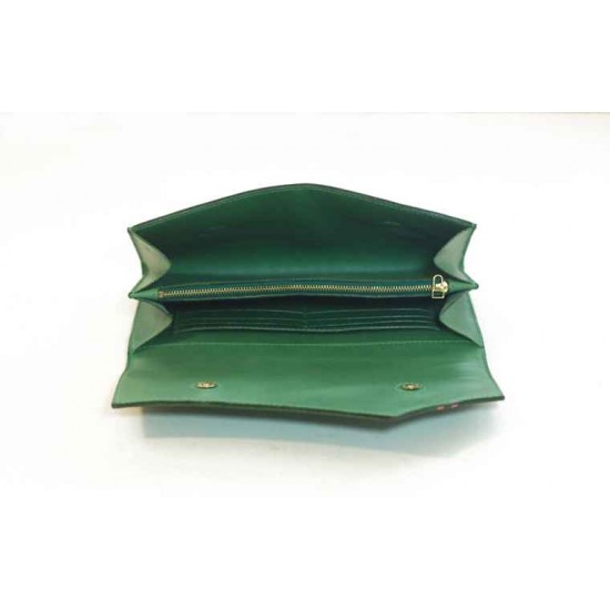 With instruction - Laser cut Acrylic template, leather clutch pattern, A-101