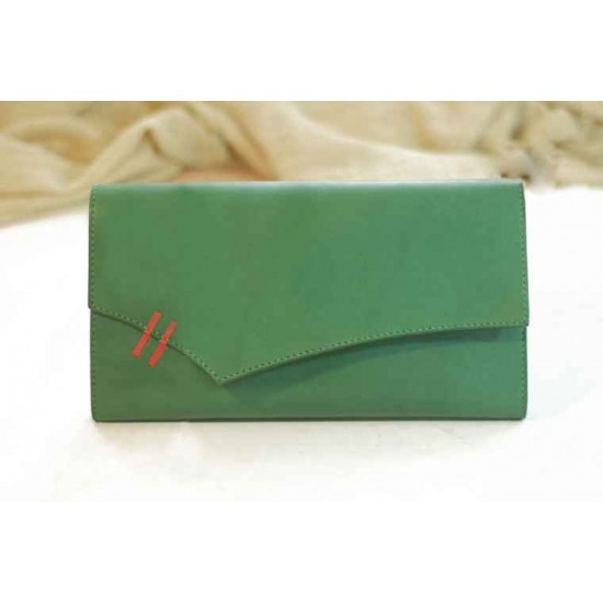 With instruction - Laser cut Acrylic template, leather clutch pattern, A-101