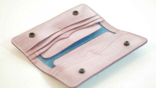 How to make a leather long wallet How to make a leather long wallet