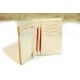 With instruction - Laser cut Acrylic template, short wallet pattern, A-104