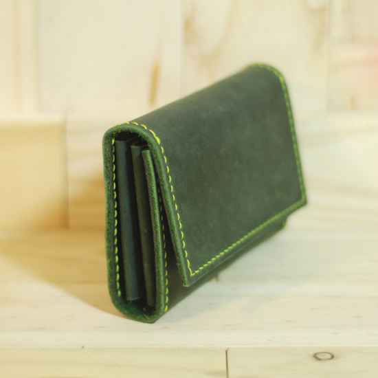 With instruction - Laser cut Acrylic template, card case pattern, A-105
