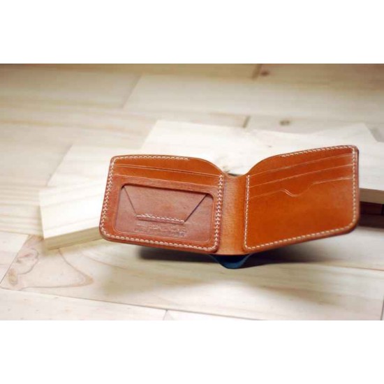 With instruction - Laser cut Acrylic template, short wallet pattern, A-108