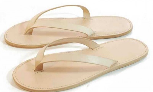 How to sew a flip-flop