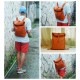 With instruction - Laser cut Acrylic template, backpack pattern, A-110