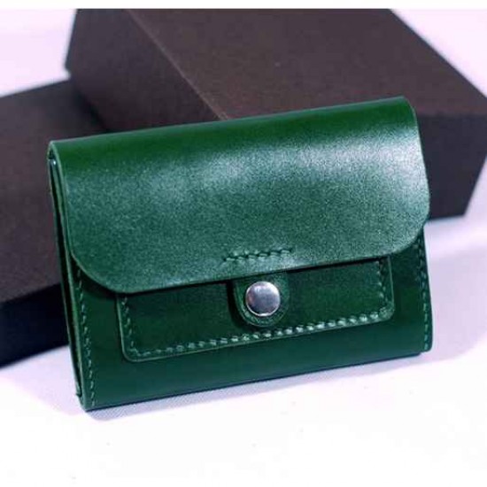 With instruction - Laser cut Acrylic template, short wallet pattern, A-114