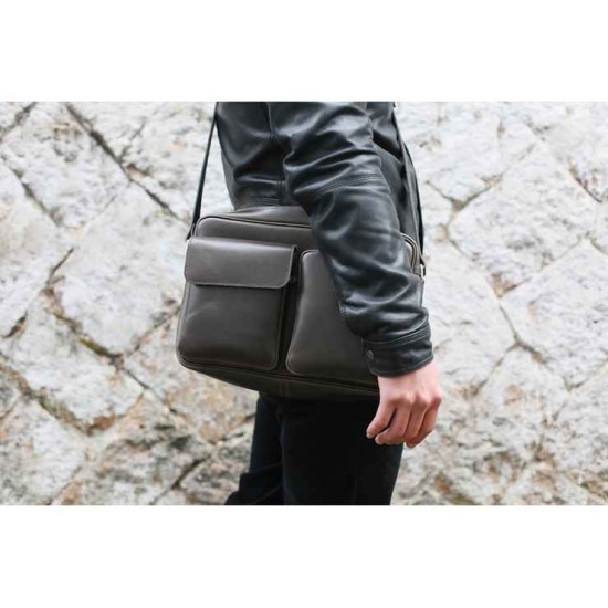 Laser cut Acrylic template, PMMA pattern, messenger bag template, A-117