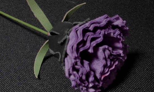 How to make a leather flower