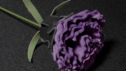 How to make a leather flower How to make a leather flower