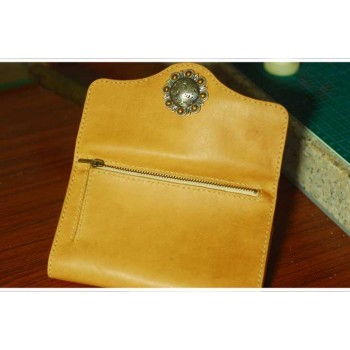 With instruction - Laser cut Acrylic template, long wallet pattern, A-126 With instruction - Laser cut Acrylic template, long wallet pattern, A-126